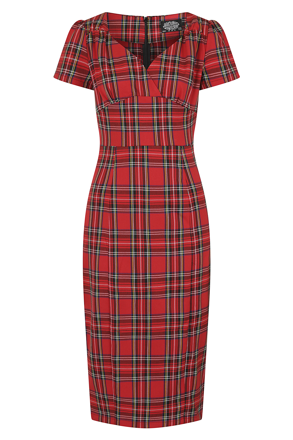 Highland Wiggle Dress In Red